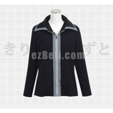 New! Sword Art Online 2 Kirito Cosplay Costume Black Casual Wear Coat Jacket